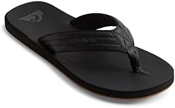 Quiksilver Men's Beach & Pool Shoes, Black Solid Black Sbkm, 10 | Image 4