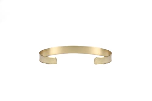 Bracelet ouvert gravé Te Amo jonc ajustable en or - 4