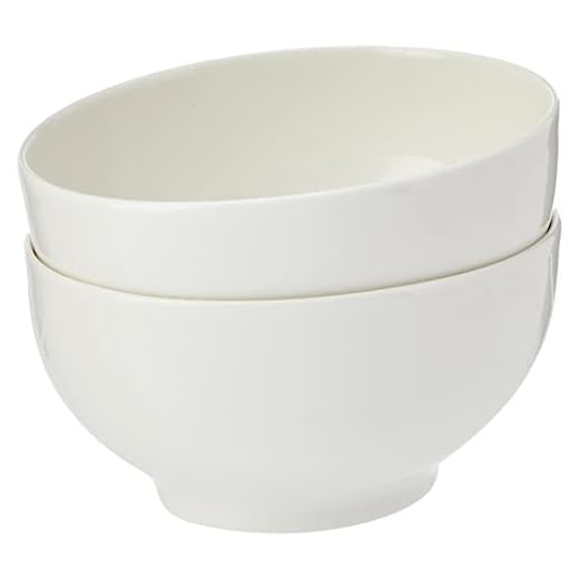 Villeroy & Boch For Me - Cuencos para aperitivos, Juego de 2 piezas, porcelana premium, color blanco