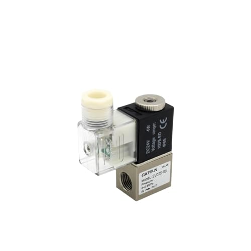 Électrovanne pneumatique 2V025-08 normalement ouverte 12V vanne régulation