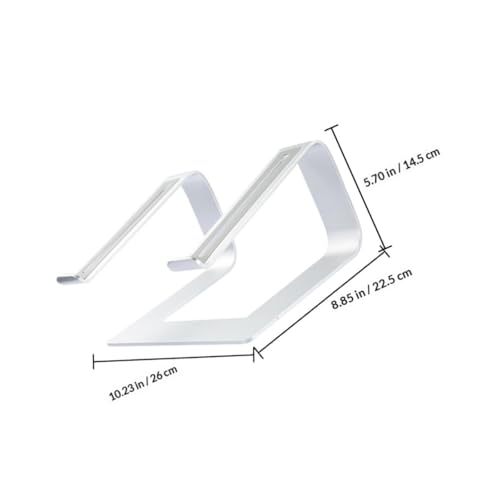 Soporte de laptop de aleación de aluminio ventilado miniatura 2