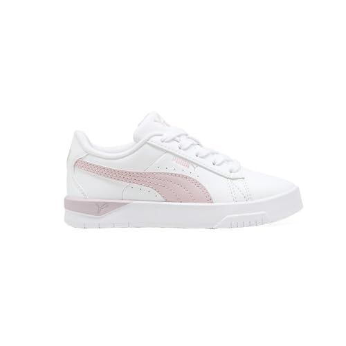 PUMA Kids Girls Jada Classic Lace Up Sneakers Shoes Casual - White - Size 12.5 M