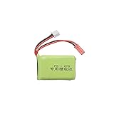  2S 7,4V 1500mAh Lipo Akku für Flysky FS-GT5 Sender RC Modelle Spielzeug Zubehör 7,4V Akku für MC6C MCE7 (Color : Gold)