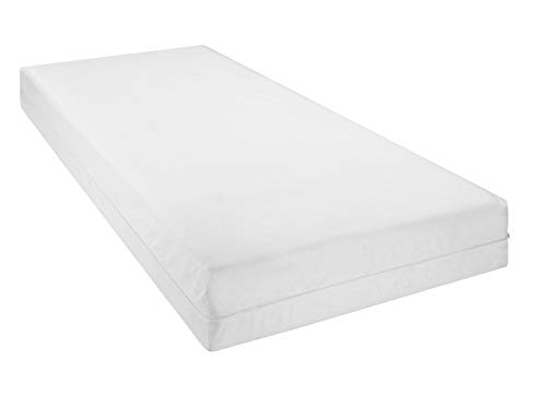 Preisvergleich Produktbild Bodyprotect sleepling 197388 Encasing Matratzenbezug Rundumbezug, milbendichter Matratzenschutzbezug, 95 Grad Kochfest, bis 16 cm Matratzenhöhe, Ökotex 100, 90 x 200 cm, weiß