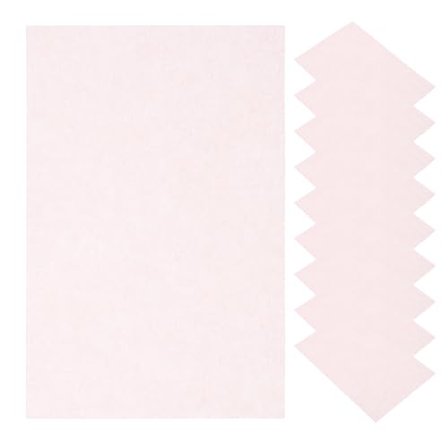 AUTSUPPL Facial Oil Blotting Paper Makeup Blotting Sheets 50Pcs Rose-Colored Oil-Absorbing Sheets for Oily Skin Face Control Disposable Beauty Tool for Women
