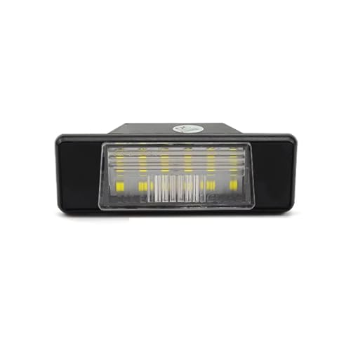 Luz de matrícula LED para Nissan Qashqai J10 J11 blanca de 12V 1 unidad