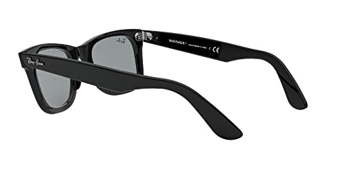 Image of Ray-Ban Rb2140f Original Wayfarer Low Bridge Fit Square Sunglasses for Men for Women