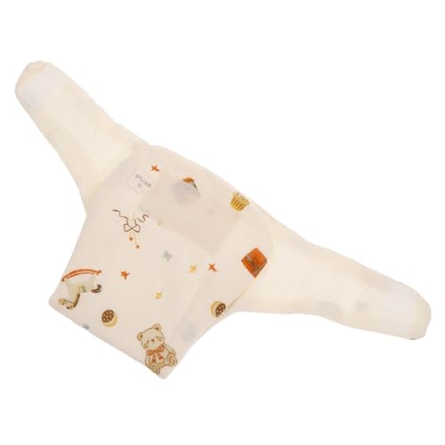 HOMOBABE Pantalones de Pañal Reutilizables para Bebés Ajustables de Algodón Lavable Pañal Transpirable para Recién Nacidos para y Uso Diseño de Dibujos Animados