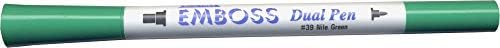Tsukineko Clear Embossing Pen Dual Brush Tip