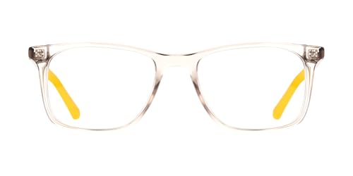 Lunettes de vue Nike 5071 bicolore gris et jaune or 49mm