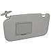 SCITOO Car Sun Visor Assbembly with Mirror Fit for 2002-2012 for Hyundai Getz Gray Without Sunroof(Left Driver Side)
