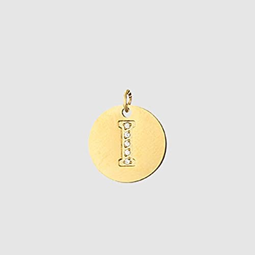 iMelody - Jewelry Findings & Components - eManco 26 Alphabets Pendant for Necklace Not Fade Stainless Steel Charms for Bracelet Make Earrings Jewelry Findings (YP25336D2B0)