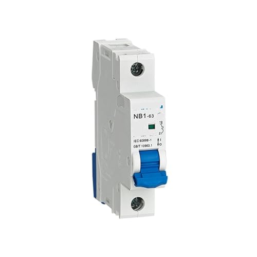 Disjoncteur NB1-63 1P D20 6kA avec courbe D pour forte surcharge