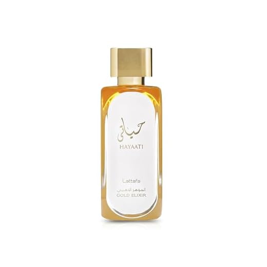 Lattafa Hayaati Gold Elixir Eau De Parfum Spray for Unisex, 3.4 Ounce