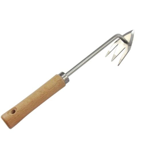 Herramienta Manual para Quitar Malezas con Mango de Madera