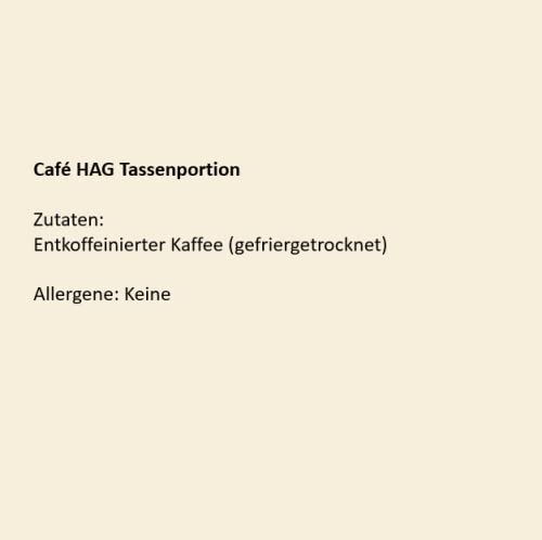 Café HAG Klassisch Mild löslicher entkoffeinierter Bohnenkaffee als Stick, Instant Kaffee, 8 x 25 Einzelportionen à 1,8 g, für 200 Getränke
