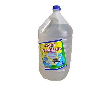 Agua destilada garrafa 5 lto
