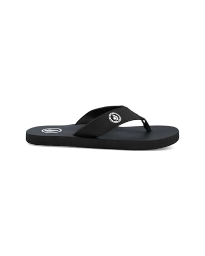 Image of Volcom Men's Daycation Flip Flop Sandal - Soft Brushed Recliner Comfort Foam Footbed