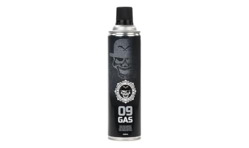 Genérico Gas Intermedio para Airsoft, 450ml, 9kg, Compatible con Blowback y Corredera de Polímero