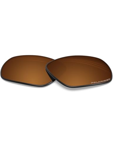 Image of BLAZERBUCK Polarized Replacement Lens & Nose Piece for Oakley Plaintiff Squared OO4063 Sunglass