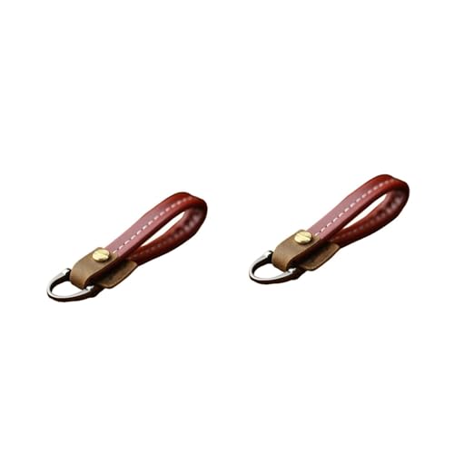 Porte-clés cuir voiture rouge pour sublimer votre quotidien de conducteur