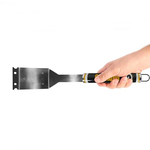 Cepillo para parrilla Siskiyou de acero inoxidable resistente para limpiar barbacoas 3