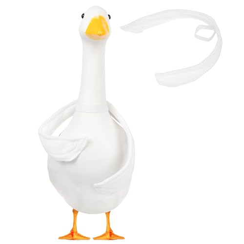 kedaijin 2 Pcs Poseable Goose Wings for Porch Lawn Goose Outfit Accessories Clothing Porch Clothes for Patio Yard Lawn Decor (2 Pcs)