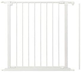 Open Plan Stair Case Custom Fit Gate (Gate Panel 72cm White, White)
