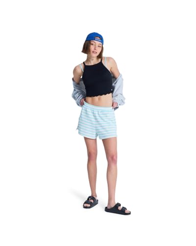 Short en molleton Roxy Perfect Stripe bleu taille S pour femme - 5