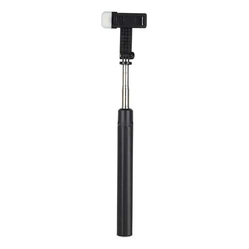 Image of Prolet 170cm Selfie Stick with Tripod, Bluetooth Selfie Stick Tripod, 170CM / 67inch Extra Long Selfie StickTripod Remote Control (Black, Remote Included, with Light)-Black