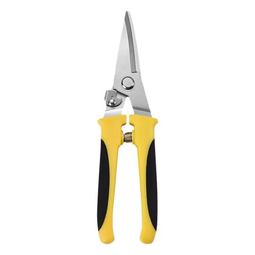 1pc Sheet Industrial Heavy-Duty Shears Multipurpose Tools Metal Snips for Cutting Metal Pp Handle Scissor Heavy Duty Scissor High Carbon Steel Non-Slip