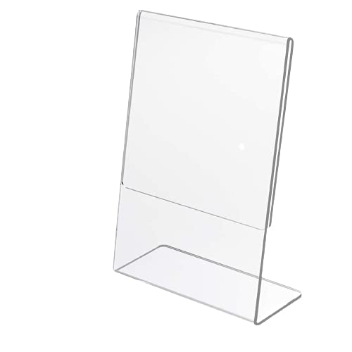 TILARA Acrylic Sign Holder Display Portrait A4 size (Pack Of 10)