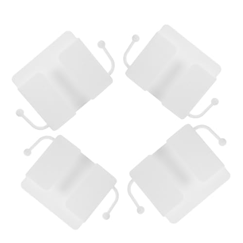 VILLFUL Supporto Per Cellulare Da Parete 4 Pezzi Scatola Portaoggetti Adesiva Contenitore Telecomando Auricolari Cavi Comodino Doccia