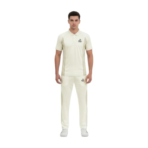 Image of AKIBA Premium Cricket Polo t-Shirt /Jersey with Trouser for Men /Women