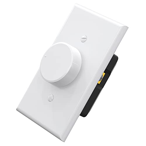 Elegrp ADS02S-WH Digital Rotating Dimmer Switch cover