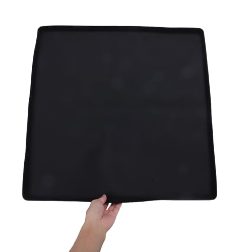 Alfombrilla para mini refrigerador de silicona resistente con diseño de borde elevado 6