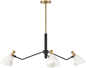 Hinkley Sinclair Large Single Tier Chandelier, Heritage Brass