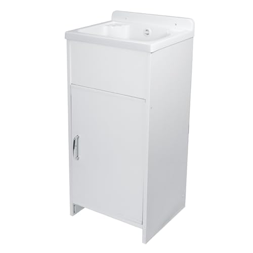 San Marco Mobile lavatoio salvaspazio in PVC 42,5x35 cm con lavabo