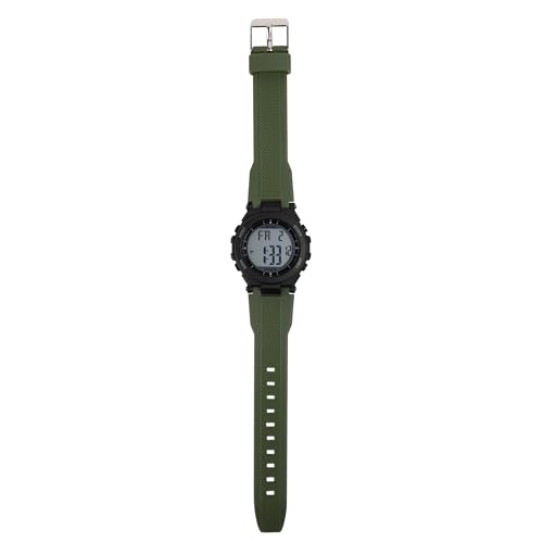 Image of Zoop Digital Watch with Black Case, Digital Dial & Green Strap for Boys Kids, from House of Titan - 16047PP04