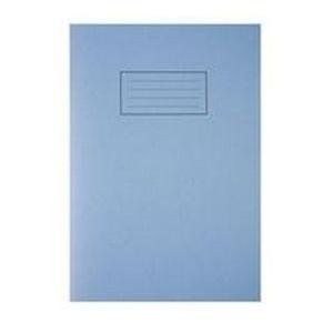 Silvine Exercise Book Ruled and Margin 80 Pages A4 Blue Ref EX108 [Pack 10]