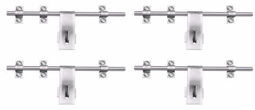 Image of Smart Shophar Stainless Steel Cube Aldrop 10 Inches Silver, Pack of 4 - Reliable and Versatile Aldrop Set - Long-Lasting Performance, User-Friendly Installation, Modern Design