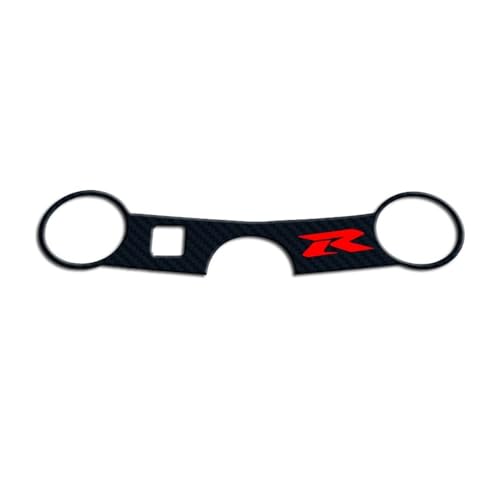 Stickers réservoir carbone et protection té de fourche pour moto Suzuki GSXR 600 750 1000