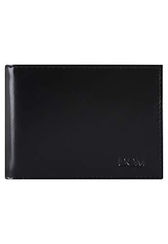 Carteira Masculina Couro Legítimo Porta Notas 265 (Preto)