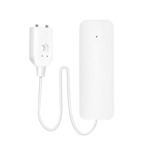 Flaroey Tuya WiFi Alarma de Fuga Detector de Sensor de Fugas de Agua Alarma de de InundacióN Detector de Fugas de Agua para el Hogar Cocina BañO