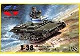 1:35 T-38 Russian Small Amphibian Tank Plastic Model Kit #R35007