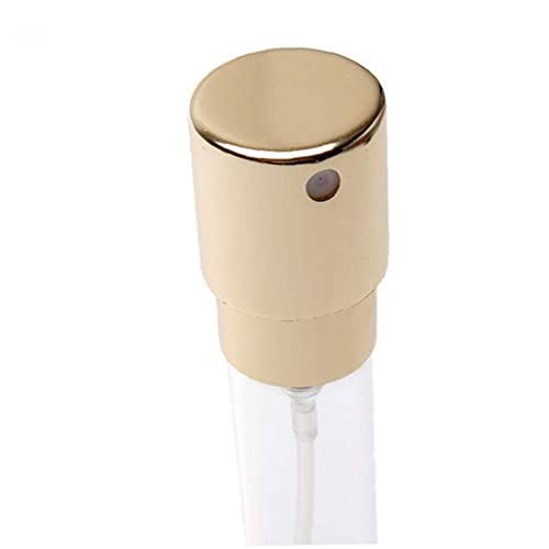 Parfum Fles Hervulbare Spray Lege Reizen Grootte Containers met Relief Patroon 10ML Gouden - Image 8