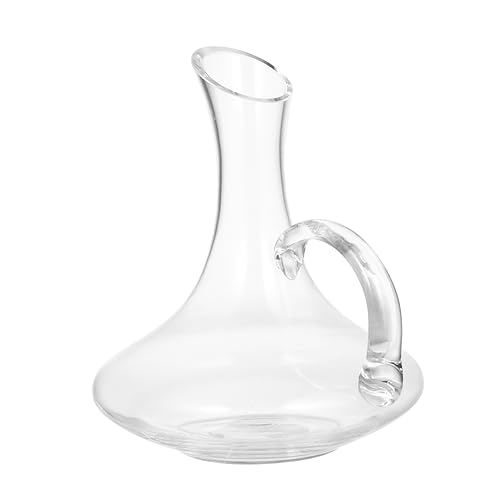 COLLBATH 1pc Decanter Clear Wine Bottles Vintage Kettle Wine Accessories Wine Lover Red Wine Dispenser Wine Glasses Wine Aerator White Wine Whiskey Glass Beverage Dispenser
