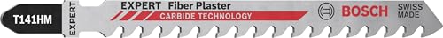 Bosch Accessories 3x Expert ‘Fiber Plaster’ T 141 HM Stichsägeblatt (für Faserzementplatten, Gipskartonplatte, Länge 100 mm, Zubehör Stichsäge) Bosch Accessories 3x Expert ‘Fiber Plaster’ T 141 HM Stichsägeblatt (für Faserzementplatten, Gipskartonplatte, Länge 100 mm, Zubehör Stichsäge)