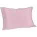 Spasilk 100% Pure Silk Pillowcase for Facial Beauty and Hair Health, Standard/Queen, Pink
