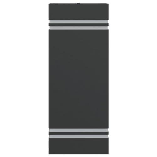Applique extérieure en acier inoxydable robuste IP44 avec diffuseur PC haut de gamme